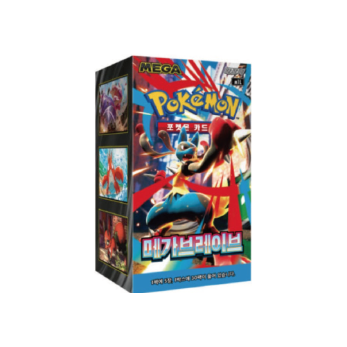 Pokemon Card Game MEGA Mega Brave Booster Box Korean