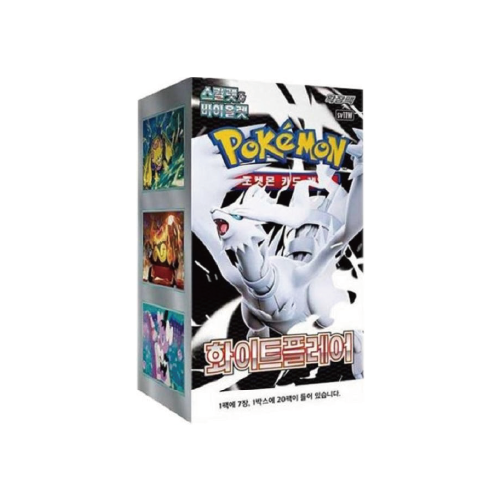 Pokemon Card Game Scarlet & Violet White Flare Booster Box Korean