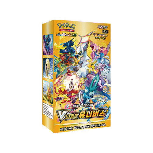 Pokemon Card Game Sword & Shield Vstar Universe Booster Box Korean